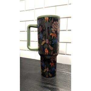Kirklands Tiger Print 40 oz Tumbler NEW
